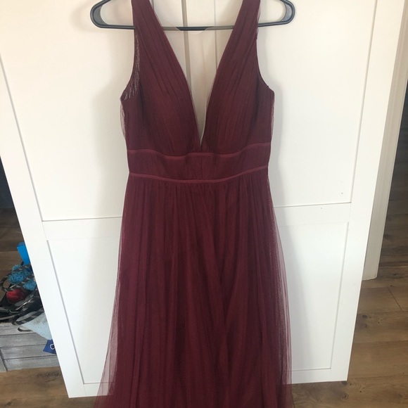 BHLDN Bridesmaid Dress- Jenny Yoo Sarina Maxi - Picture 4 of 4